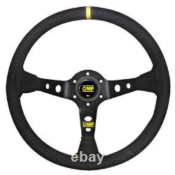 RENAULT CLIO RS SPORT 06-08 OMP CORSICA 350mm SUEDE LEATHER STEERING WHEEL & HUB