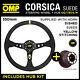 RENAULT CLIO RS SPORT 15mm 08-12 OMP CORSICA 350 SUEDE LEATHER STEERING WHEEL