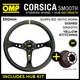 RENAULT CLIO RS SPORT 15mm 08-12 OMP CORSICA 350mm SMOOTH LEATHER STEERING WHEEL