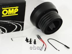 RENAULT CLIO RS SPORT 15mm 08-12 OMP CORSICA 350mm SMOOTH LEATHER STEERING WHEEL