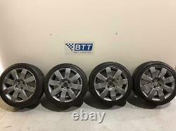 RENAULT CLIO SPORT MK2 (01-06) 172 182 X4 Alloy Wheels & Tyres 205 45 16 GREY
