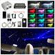 RGB LED Dual Head Twinkle Meteor Car Roof Starry Sky Light with 490Pcs Fibers APP