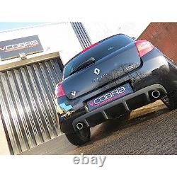 RN04 Cobra sport Renault Clio 197 Mk3 2.0 16V 06-09 Cat Back Res