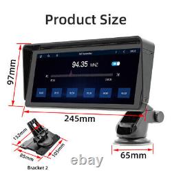 Radio Car Stereo Touch Screen MP5 Player Bluetooth For Carplay Android Auto Cam