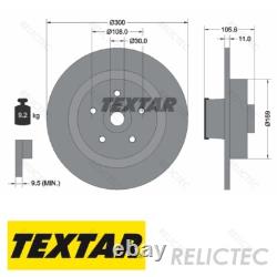 Rear Brake Disc for RenaultClio III 3, MEGANE II 2 8200736267 8200471520