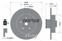 Rear Brake Disc for RenaultClio III 3, MEGANE II 2 8200736267 8200471520