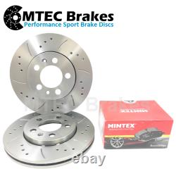 Renault Clio 1.5 dci Drilled & Grooved Sports Brake Discs pads Front 05