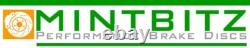 Renault Clio 172 182 Cup Sport Front Dimpled Grooved Brake Discs and Mintex Pads