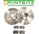 Renault Clio 172 182 Cup Sport Front Dimpled Grooved Brake Discs and Pads