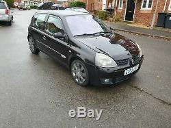 Renault Clio 182 Full Fat FF 2005 Black Sport Like 172 197 Cup Great Car Classic