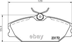 Renault Clio 2.0 16v Sport 172 182 Mintex Fast Road Track Day Front Brake Pads