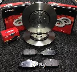 Renault Clio 2.0 16v Sport Cup 2000-2006 Front Mintex Brake Discs & Brake Pads