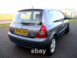 Renault Clio 3dr 1.2 Campus Sport 16v Ultra Low Miles 12 Month Mot No Advisorys