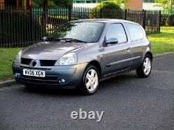 Renault Clio 3dr 1.2 Campus Sport 16v Ultra Low Miles 12 Month Mot No Advisorys