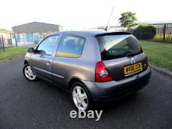 Renault Clio 3dr 1.2 Campus Sport 16v Ultra Low Miles 12 Month Mot No Advisorys