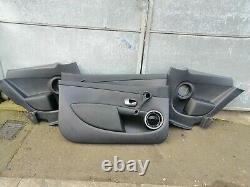 Renault Clio GT RS200 197 SPORT MK3 LEATHER DOOR CARDS + REAR CARDS 2006-2012