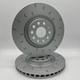 Renault Clio MK3 197 Sport Performance Front Brake Discs C Hook Pair 312mm