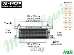 Renault Clio Megane Sport 2.0 Stainless Braided Hose Engine Oil Cooler Kit Zqbmk