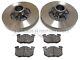 Renault Clio Mk2 00-05 2.0 16v Sport Rear 2 Brake Discs & Pads No Abs Ring