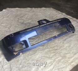 Renault Clio Mk2 2001-2006 Front Bumper Panel in 423 Monaco Blue! Damaged! Pics