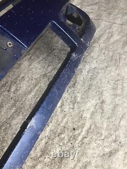 Renault Clio Mk2 2001-2006 Front Bumper Panel in 423 Monaco Blue! Damaged! Pics