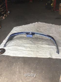 Renault Clio Mk2 2001-2006 Front Bumper Panel in 423 Monaco Blue! Damaged! Pics