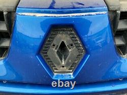 Renault Clio Mk2 Rs Sport Fl 2005 Front Bumper Complete Grills Fog Arctic Blue