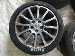 Renault Clio Mk3 2005-2009 SET Clio Sport Alloy Wheels inc Tyres 215/45 R17