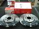Renault Clio Sport 172 182 Brake Disc Brake Pads Brembo Drilled Grooved Front