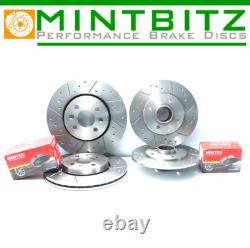 Renault Clio Sport 172 182 Brake Discs Pads Front Rear Wheel Bearings ABS Ring