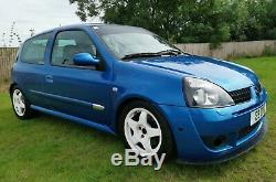 Renault Clio Sport 172 Cup Track Car Mondial Blue PMS, SPAX, Caged