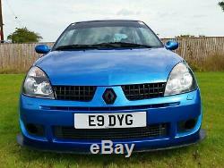 Renault Clio Sport 172 Cup Track Car Mondial Blue PMS, SPAX, Caged