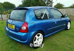 Renault Clio Sport 172 Cup Track Car Mondial Blue PMS, SPAX, Caged