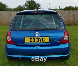 Renault Clio Sport 172 Cup Track Car Mondial Blue PMS, SPAX, Caged