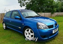 Renault Clio Sport 172 Cup Track Car Mondial Blue PMS, SPAX, Caged