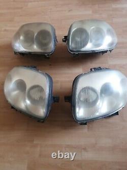 Renault Clio Sport 172 Phase 1 Headlights Two Pairs SPARES OR REPAIR 1999-2000