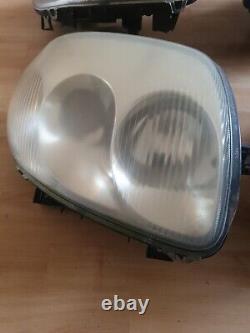 Renault Clio Sport 172 Phase 1 Headlights Two Pairs SPARES OR REPAIR 1999-2000