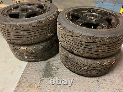 Renault Clio Sport 182 Team Dynamics Pro Race 3s 15 Inch With 6mm Nankang Ns2r