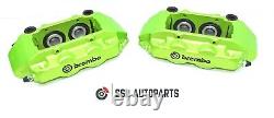 Renault Clio Sport 197 2005-2012 Front Green Brembo Brake Calipers RECON SERVICE