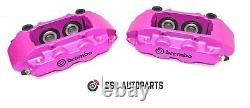 Renault Clio Sport 197 2005-2012 Front Green Brembo Brake Calipers RECON SERVICE