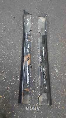 Renault Clio Sport 2009-2012 200 Side Skirt Skirts Black Tegna Pair OS NS