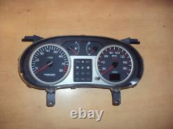 Renault Clio V6 3.0 255 RenaultSport MK2 Speedo Speedometer Instrument Cluster