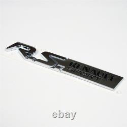 Renault Genuine Rear Boot RS Sport Logo Badge Emblem Clio Megane Scenic Twingo