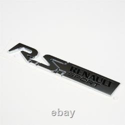 Renault Genuine Rear Boot RS Sport Logo Badge Emblem Clio Megane Scenic Twingo