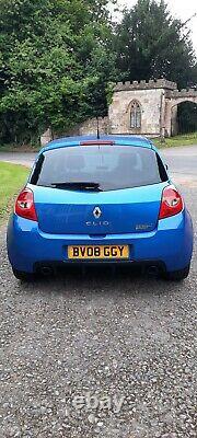 Renault Sport Clio 197 2008 Albi Blue New MOT 127,000 miles