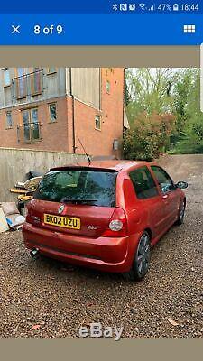 Renault clio sport 172 poss track car Recaro bucket seats