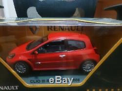 Renault clio sport 197 1/18 New rare solido