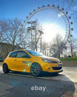 Renault sport f1 clio 197 r27 meglio megane engine swap liquid yellow recaros