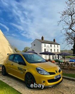 Renault sport f1 clio 197 r27 meglio megane engine swap liquid yellow recaros