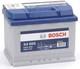 S4005 Bosch S4 (027) Car Battery Peugeot 5008 1.6 HDi 110 T87 (2010-2018)